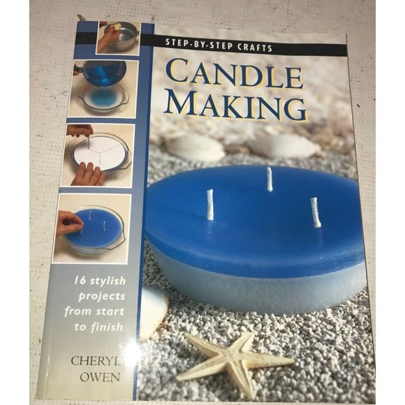Step by Step Crafts Candle Making by Cheryl Owen Book - Picture 1 of 16